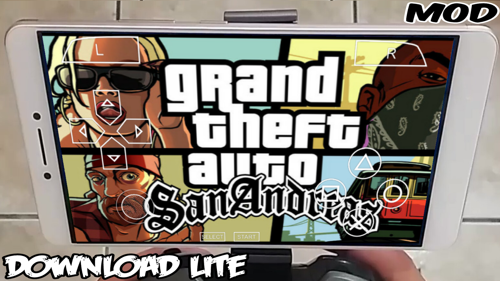 GTA San Andreas for Android APK+DATA 200 MB.